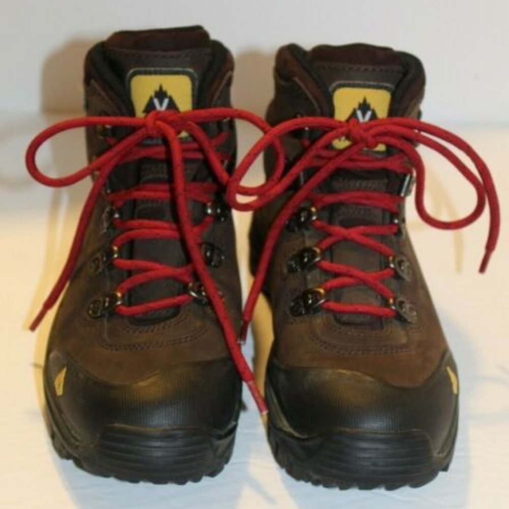 VASQUE 7167 Brown Leather Water Proof Vibram Sole HIKING BOOTS Women's 7M